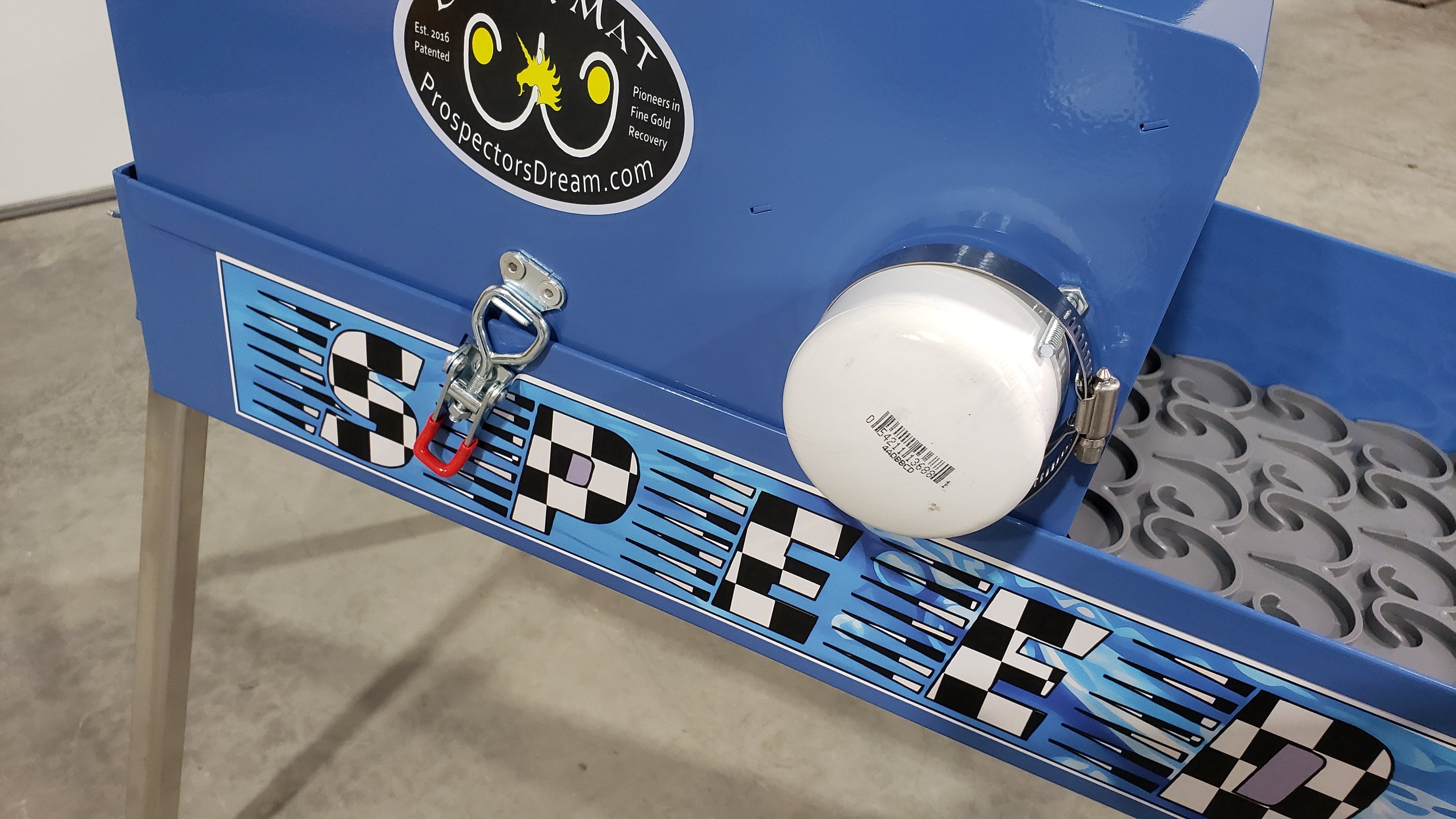 12x42 Speed Banker Unclassified Power Sluice with Dream Mat | Gold Mining Equipment