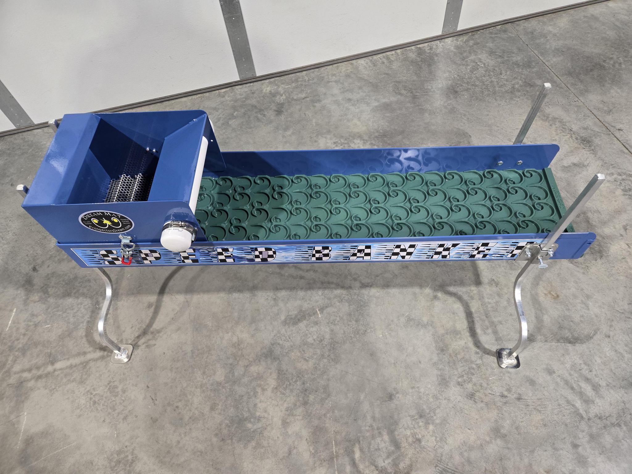 10x42 Speed Banker Unclassified Power Sluice with Dream Mat | Gold Mining Equipment